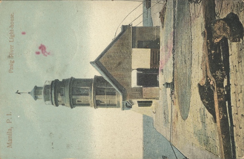 Manila, P. I. Pasig River Light-house.