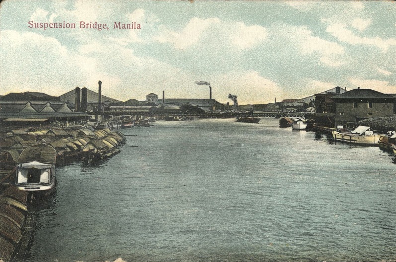 Suspension Bridge, Manila.