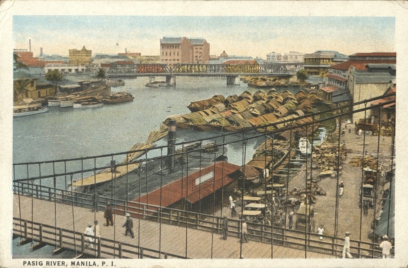 Pasig River, Manila, P. I.