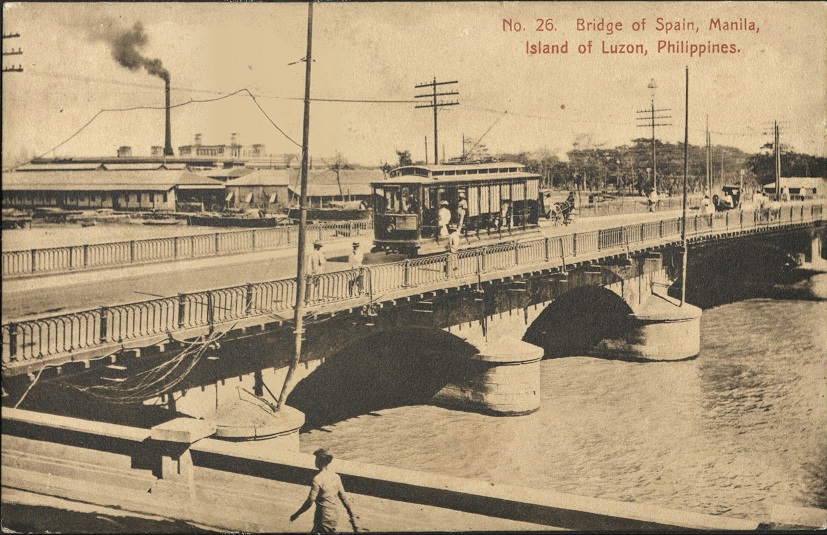 No. 26. Bridge of Spain, Manila, Island of Luzon, Philippines.