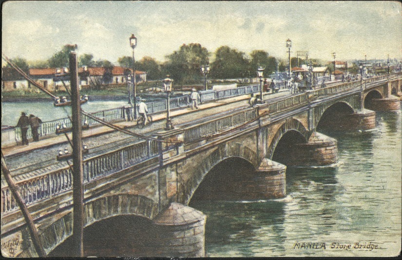 MANILA Stone Bridge [Bridge of Spain].