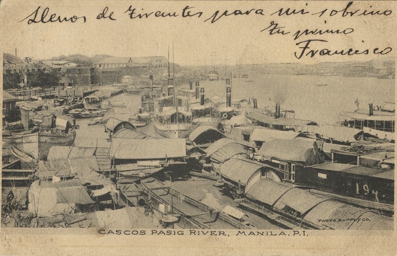 Cascos Pasig River, Manila, P. I.