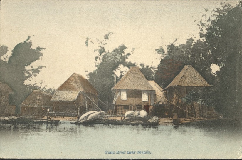 Pasig River near Manila.