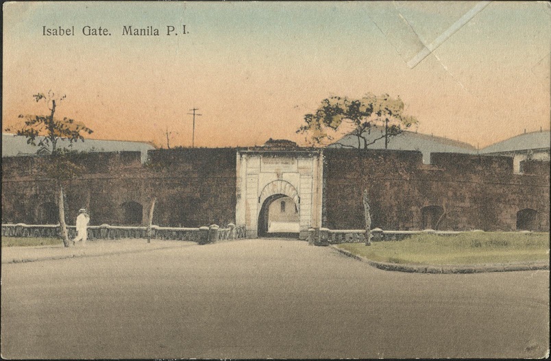 Isabel Gate. Manila P. I.