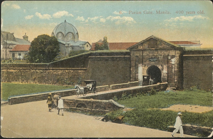6. Parian Gate, Manila. 400 years old.