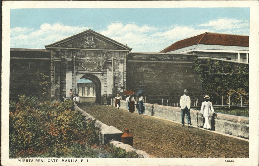 Puerto Real Gate, Manila, P. I.