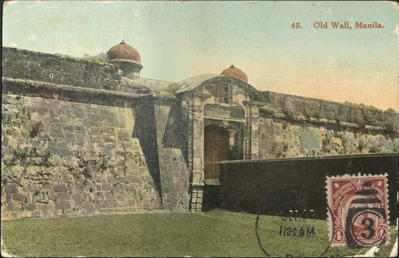45. Old Wall, Manila.