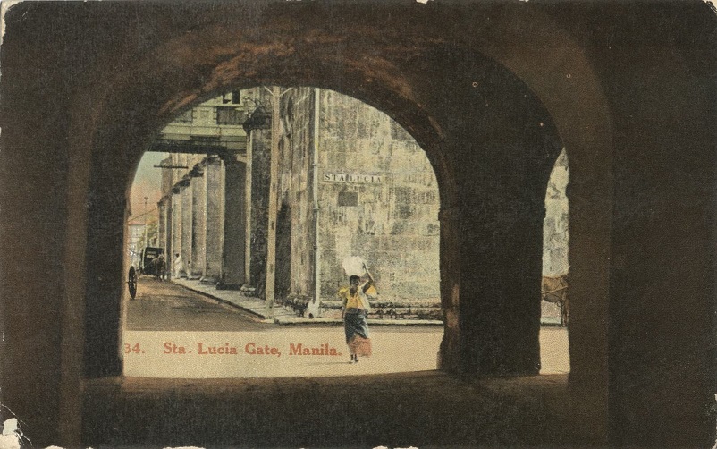 34. Sta. Lucia Gate, Manila.