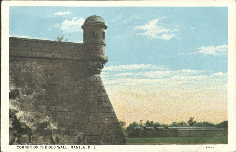 Corner of the Old Wall, Manila, P. I.