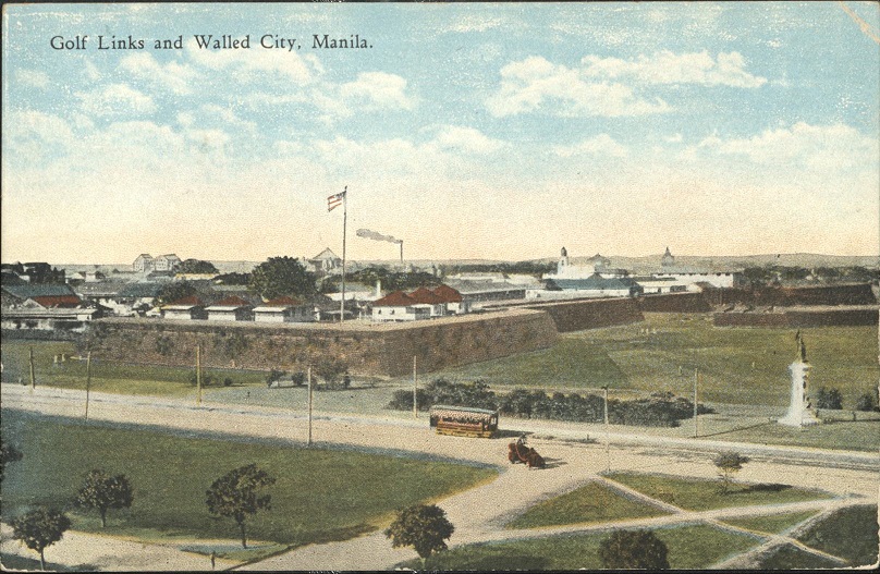 Golf Links and Walled City, Manila.