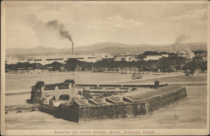 Aquarium and Sunken Gardens, Manila, Philippine Islands.