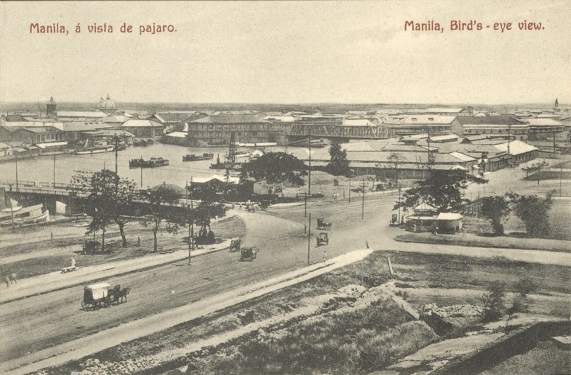 Manila, ï¿½ vista de pajaro. / Manila, Birdï¿½s-eye view.