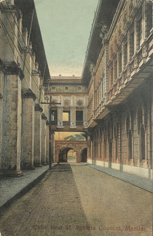 Calle Real St. Agustin Convent, Manila.