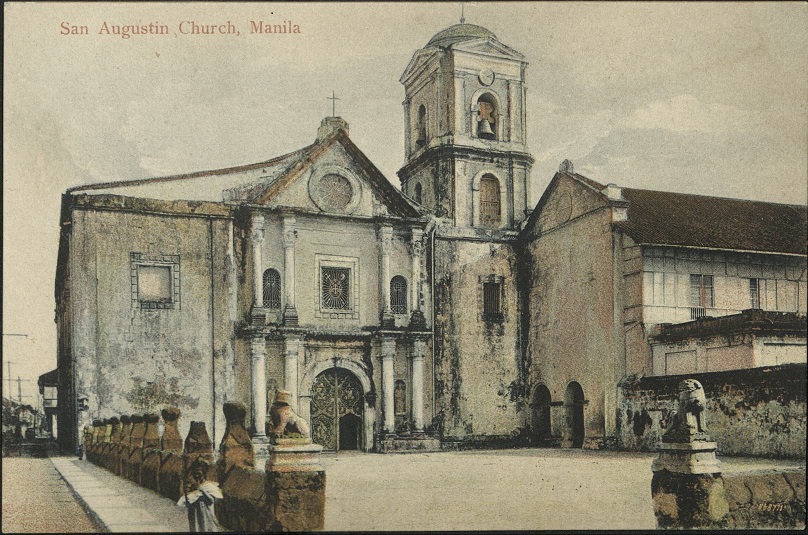 San Augustin [San Agustin] Church, Manila.