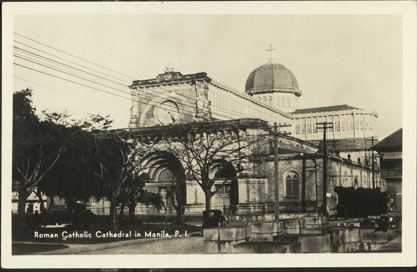 Roman Catholic Cathedral in Manila, P. I.