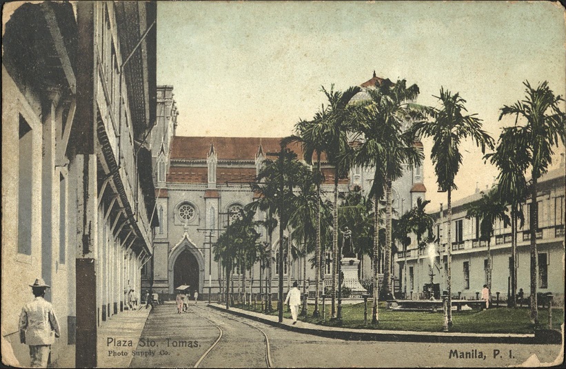 Plaza Sto. Tomas. Manila, P. I.