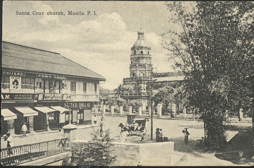 Santa Cruz church, Manila P. I.
