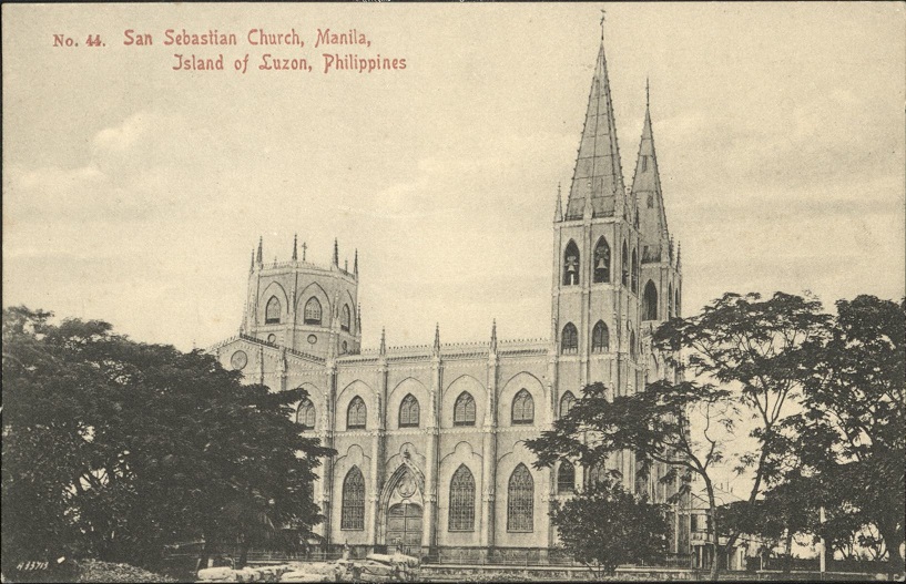 No. 44. San Sebastian Church, Manila, Island of Luzon, Philippines.