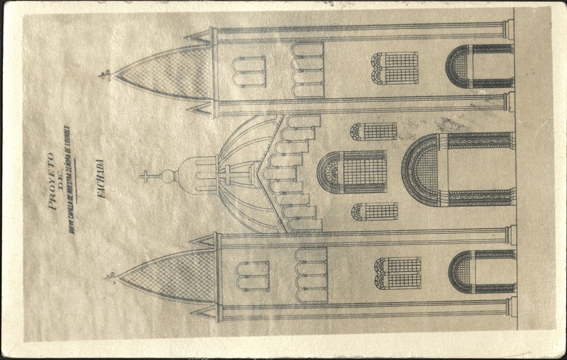 Proyeto de Nuestra Seï¿½ora de Lordes / Fachada. [Project of Our Lady of Lourdes / Facade].