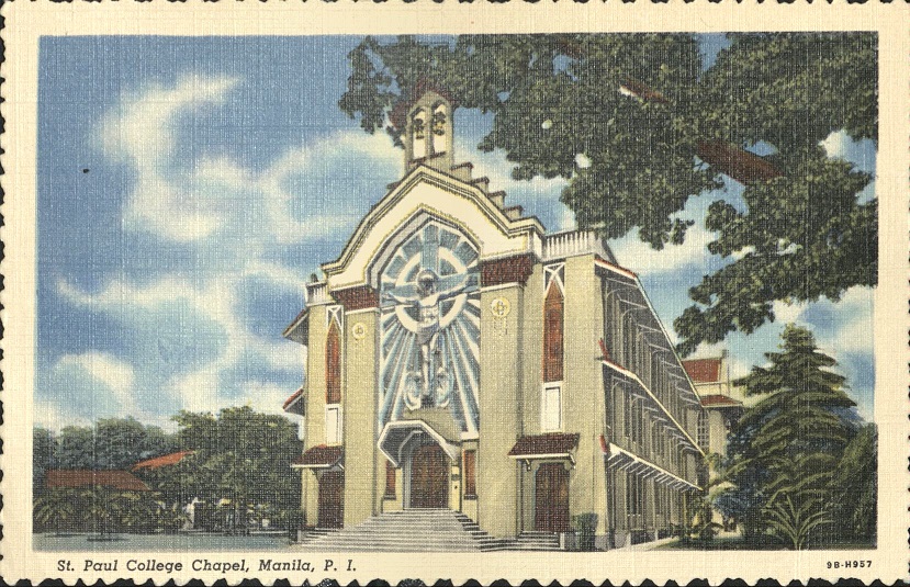 St. Paul College Chapel, Manila, P. I.