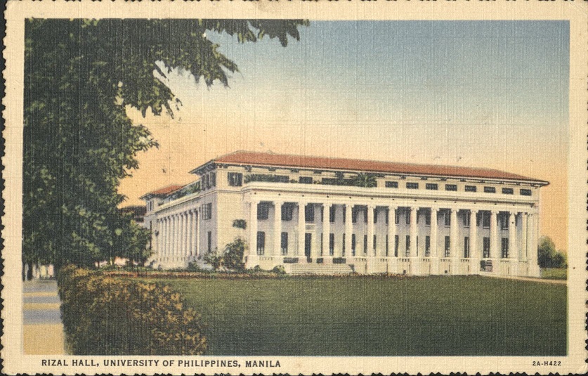 Rizal Hall, University of Philippines, Manila.