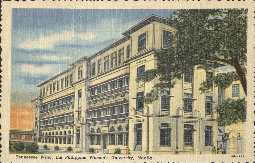Tennessee Wing, the Philippine Women�s University, Manila.