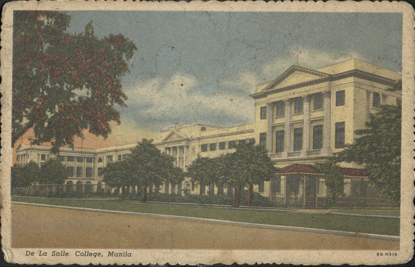 De La Salle College, Manila.