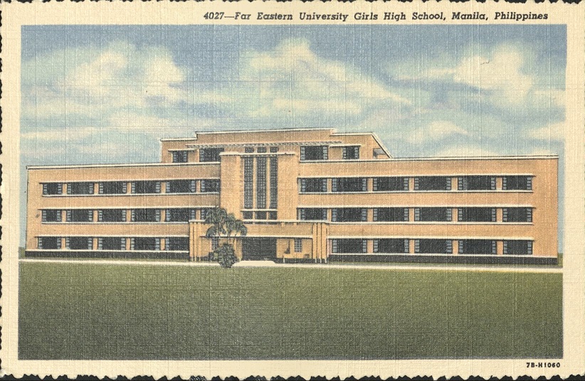 4027 ï¿½ Far Eastern University Girls High School, Manila, Philippines.
