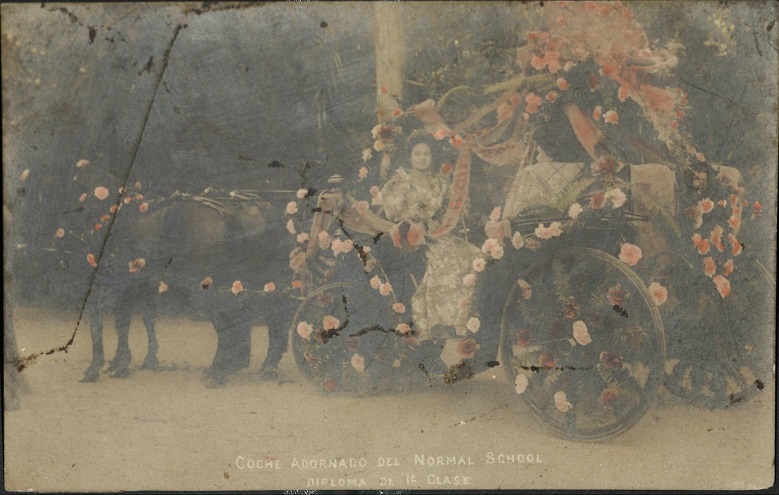 Coche Adornado [decorated coach] del Normal School, Diploma de la Clase.