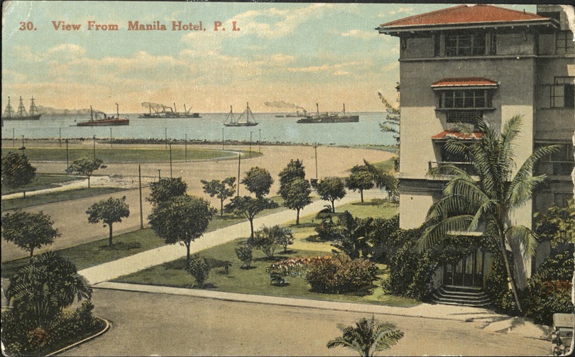 30. View from Manila Hotel, P. I.