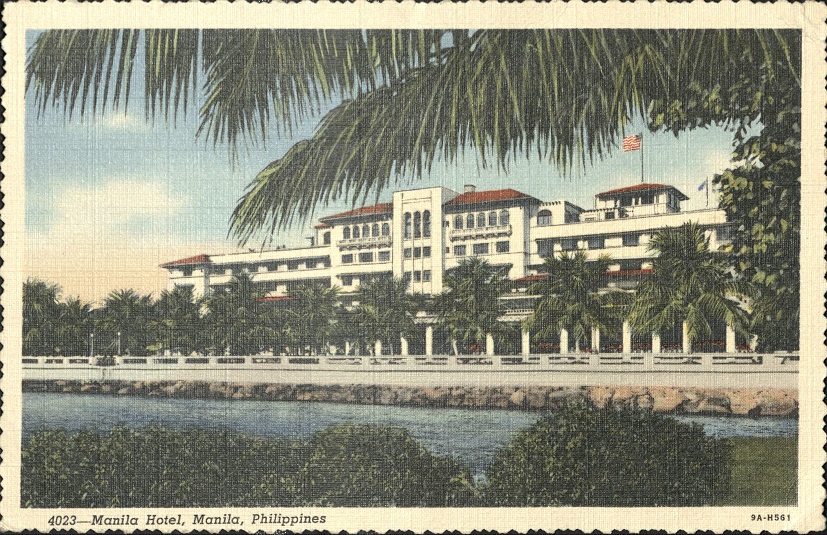 4023 ï¿½ Manila Hotel, Manila, Philippines.