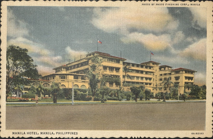 Manila Hotel, Manila, Philippines.
