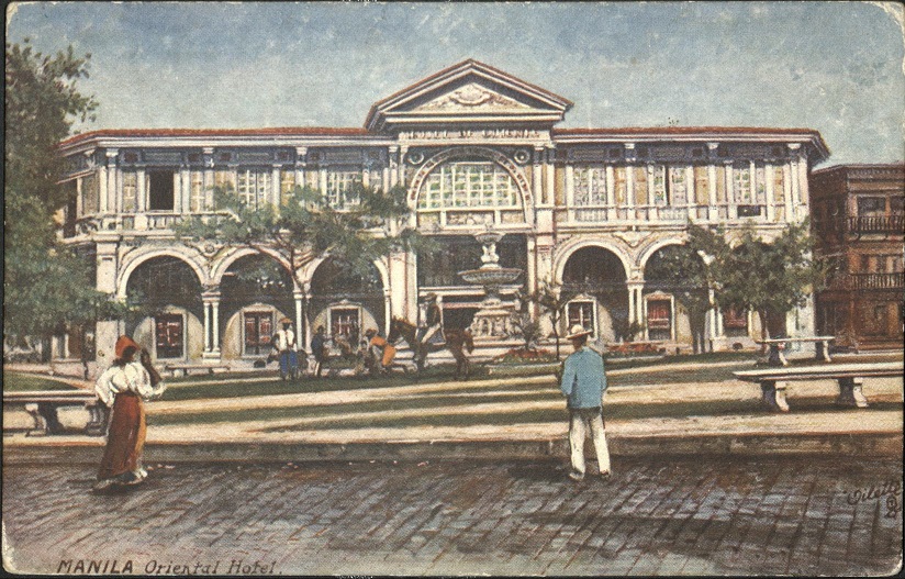 MANILA Oriental Hotel [Hotel de Oriente].
