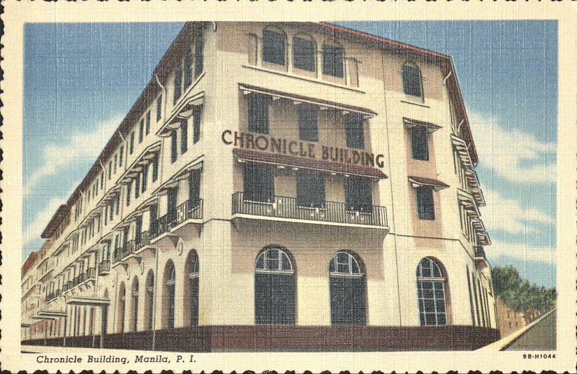 Chronicle Building, Manila, P. I.