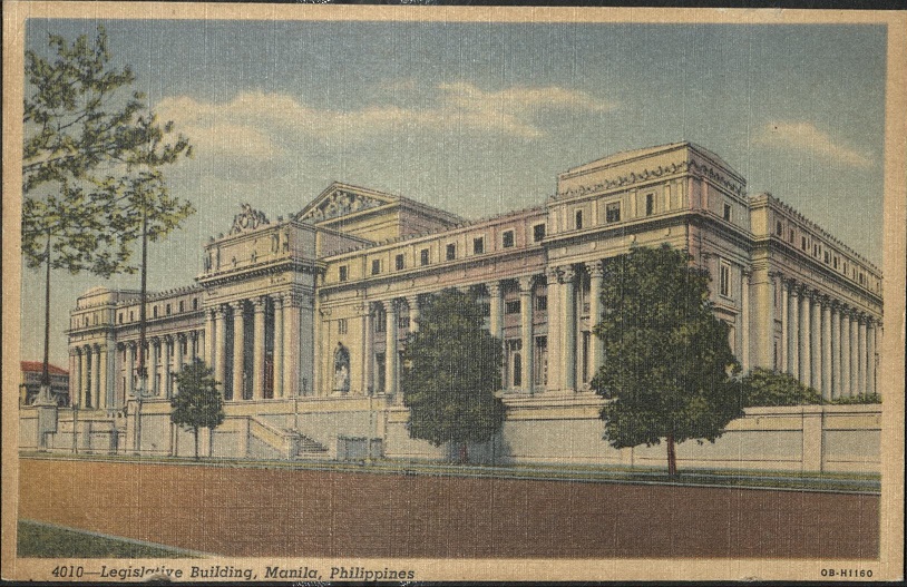 4010 – Legislative Building, Manila, Philippines.