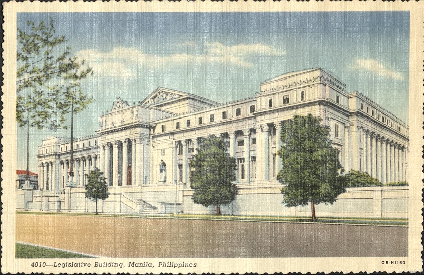 4010 – Legislative Building, Manila, Philippines.