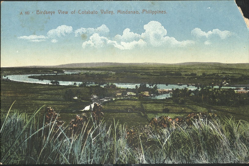 A 80 ï¿½ Birdseye View of Cotabato Valley, Mindanao, Philippines.