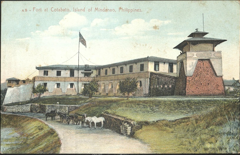 A 8 ï¿½ Fort at Cotabato, Island of Mindanao, Philippines.