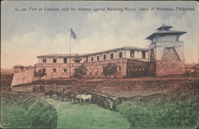 No. 148 ï¿½ Fort at Cotabato built for defense against Malabang Moros, Island of Mindanao, Philippines.