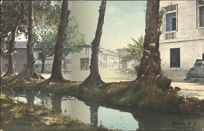 Artilicias Canal. Zamboanga.