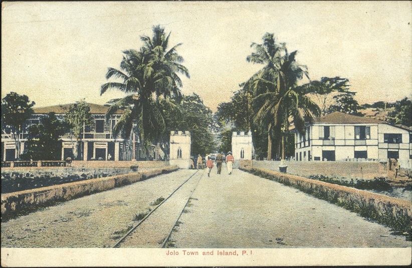 Jolo town and island, P. I.