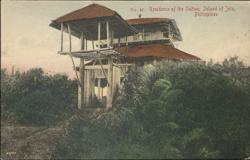 No. 41 � Residence of the Sultan, Island of Jolo, Philippines.