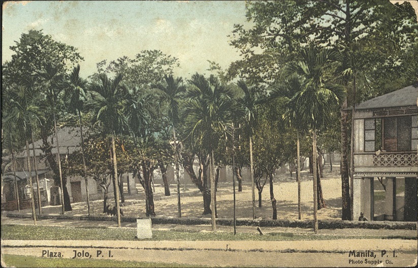 Plaza. Jolo, P. I.