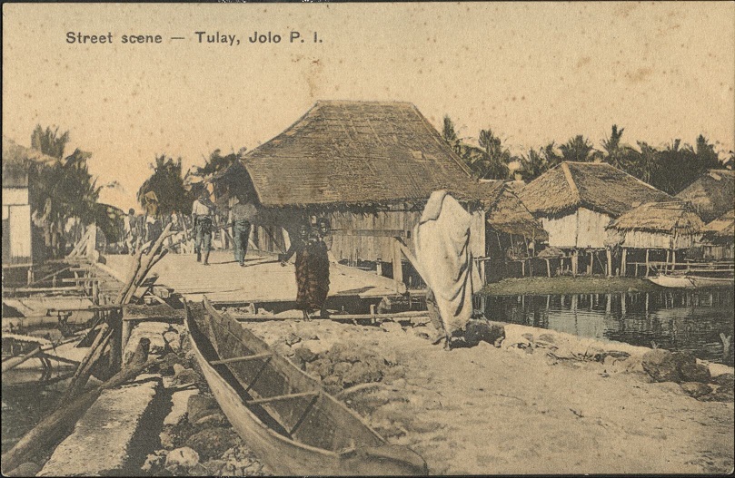 Street scene � Tulay, Jolo P. I.