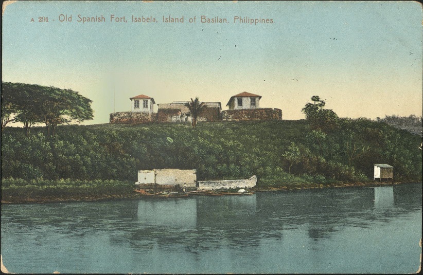 A 291 � Old Spanish Fort, Isabela, Island of Basilan, Philippines.