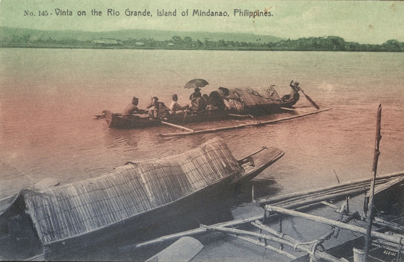 No. 145 � Vinta on the Rio Grande, Island of Mindanao, Philippines.