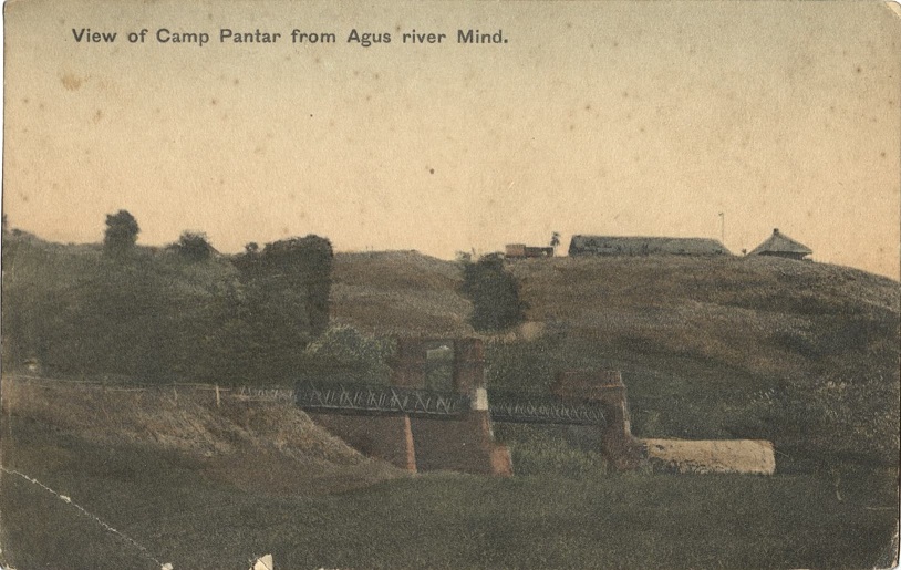 View of Camp Pantar from Agus river Mind. [Mindanao].