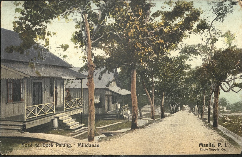Road to Dock Parang. Mindanao.