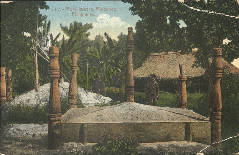 A 155 ï¿½ Moro Graves, Mindanao, Philippines.