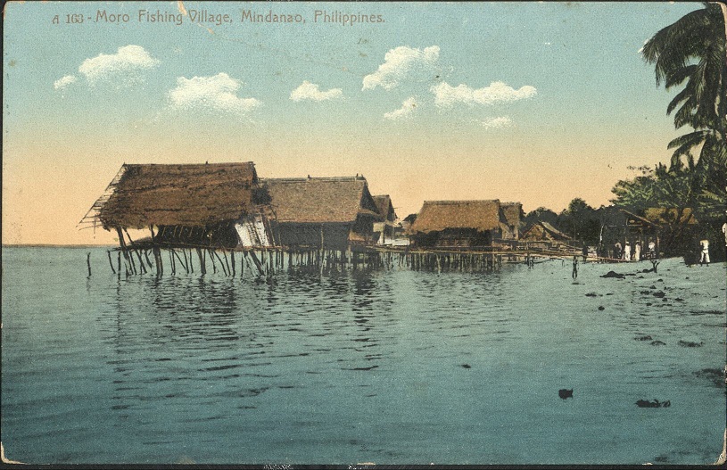 A 163 ï¿½ Moro Fishing Village, Mindanao, Philippines.